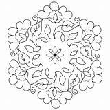 Kolam Coloring Pages Rangoli Flower Drawing Diwali Printable Buds Patterns Pattern Print Color Book Flowers Dots Dot sketch template