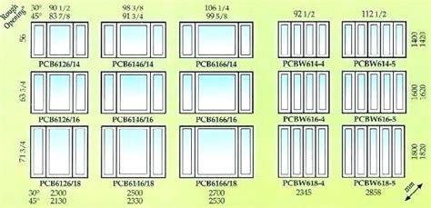 pgt window size chart hanmachine