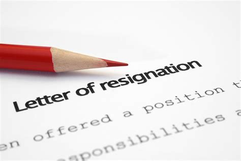 letter  resignation tips   quit  job