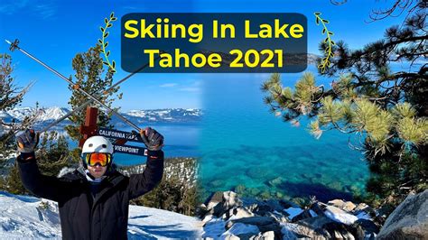 lake tahoe  february  skiing heavenly resort drone  youtube