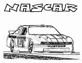 Coloring Pages Nascar Mustang Car sketch template