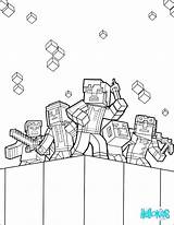 Minecraft Pages Coloring Mobs Getcolorings Color Printable sketch template