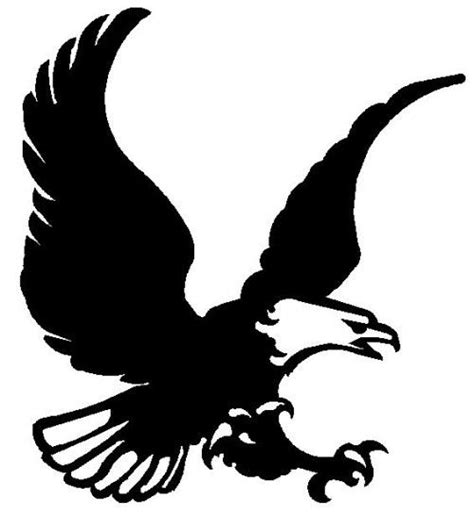 eagle silhouette ideas  pinterest eagle drawing eagle