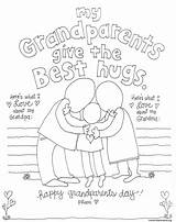 Grandparents Grandparent Activities Fathers Hugs Grandpa Grandma Skiptomylou Poem Lou Mothers sketch template