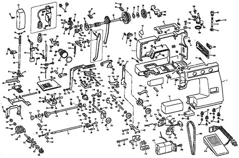 brother sewing machine parts model vx sears partsdirect