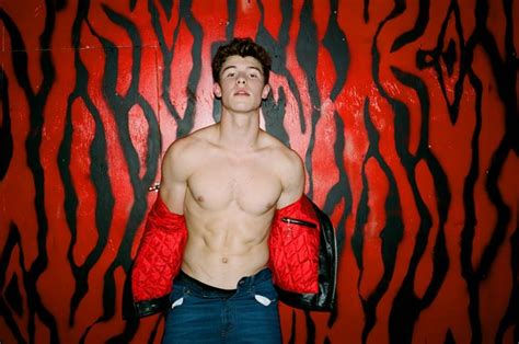 Pink And Hot Shawn Mendes Shirtless For Flaunt Magazine