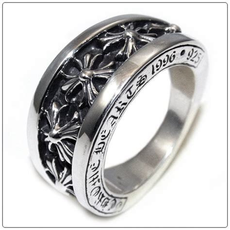 chrome hearts silver ring vogue