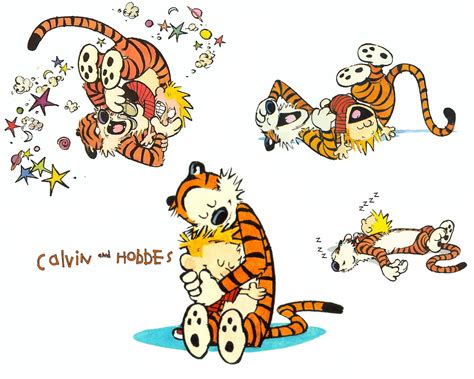 study  stripes thoughts  finishing calvin  hobbes