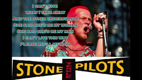 Stone Temple Pilots Lounge Fly Lyrics Youtube