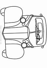 Outline Car Cliparts Coloring Clipart Cars Library Line sketch template