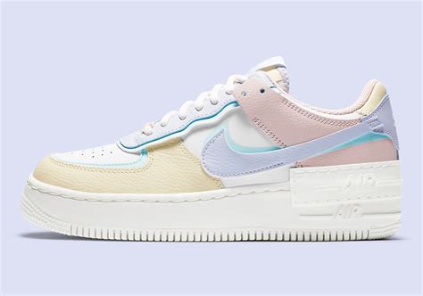 nike air force  shadow appears   soft easter pastels srd