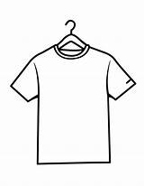 Coloring Shirt Pages Shirts Printable Clipart Gif Popular sketch template