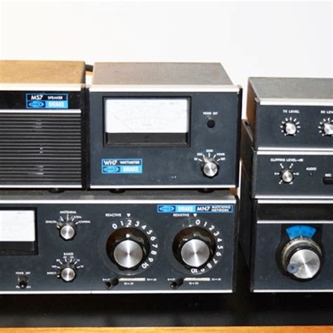 vintage ham radio equipment manufactured  drake ebth