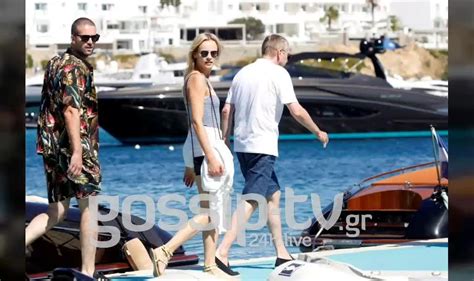 Russian Tycoon Dmitry Rybolovlev And His Girlfriend Daria Strokous In