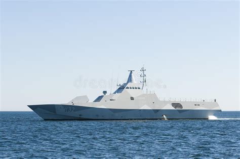 stealth corvette visby class editorial stock image image