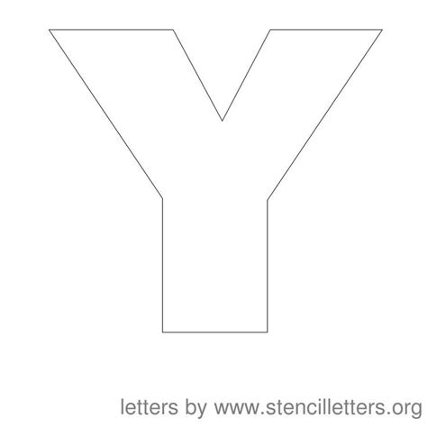 stencil letter uppercase   template letter stencils