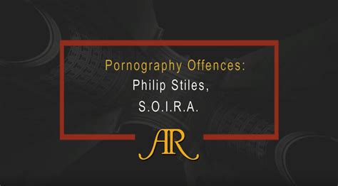 pornography offences sex offender information registry act
