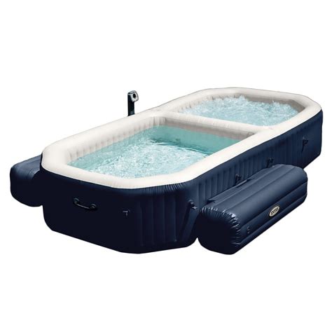 intex purespa  person inflatable    bubble massage hot tub  pool  ebay