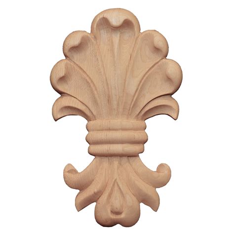 fleur de lis wood applique wood carvings wood rosettes
