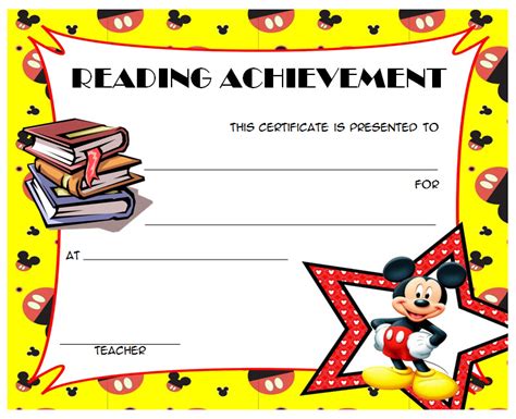 top  editable reading award certificates
