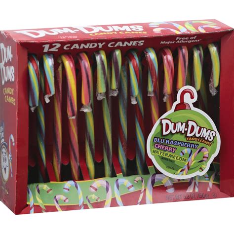 dum dums candy canes blu raspberry cherry watermelon buehlers