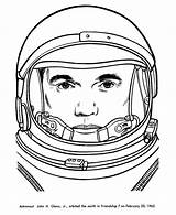 Glenn Coloring John History Clipart Pages Printable Astronaut Sheets Famous Printables Usa Print Go Next Back Americans Clipground Getcolorings Choose sketch template