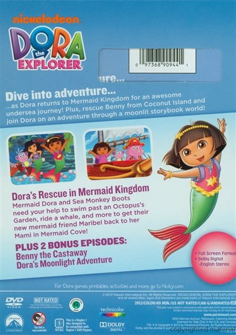 Dora The Explorer Dora S Rescue In The Mermaid Kingdom