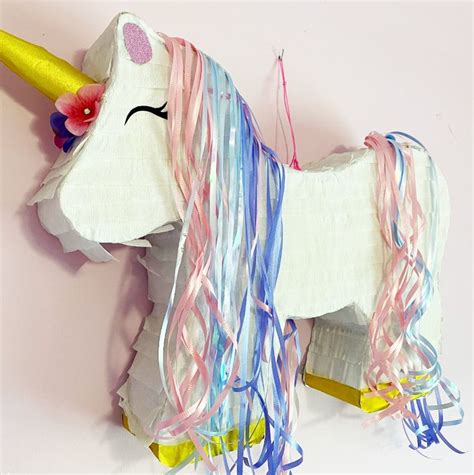 diy unicorn pinata   unicorn themed birthday party unicorn