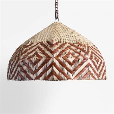 rattan diamond weave lantern furniture design mix gallery