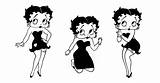 Betty Boop Woman Cartoon Girl Drawing African Minnie Forgotten Behind American Fleischer Studios Ghetto Through Years Character Clipartmag Moocher Her sketch template