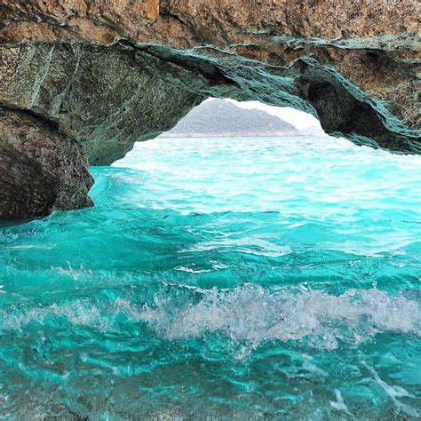 stunning crystal clear water  antalya turkey water ocean waves travel