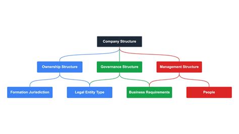 types  company structure  business