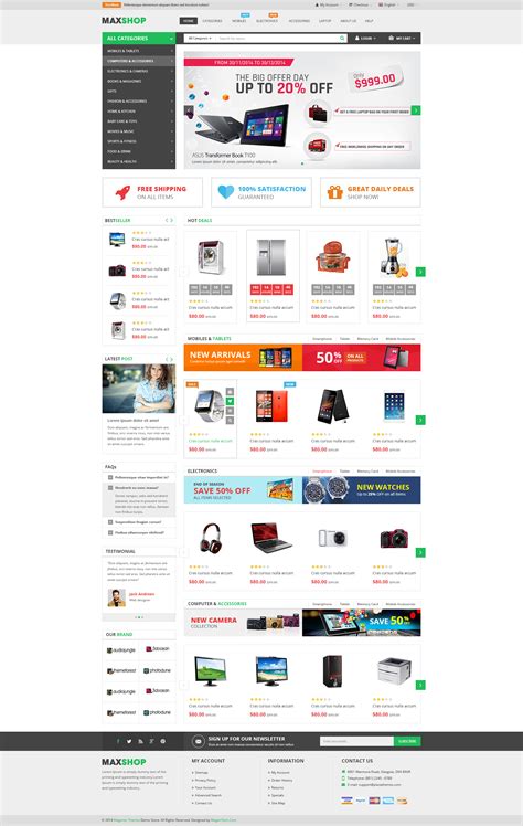 ecommerce html template lasopasmash