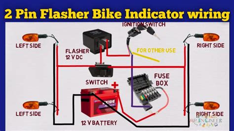 pin flasher relay circuit diagram