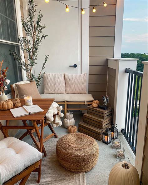 stylish ways  decorate  transform  small balcony
