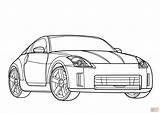 Nissan 350z Coloring Pages Gtr Cars Drawing Car Printable Nissangtr Remote Color Print Control Gt Race Sports Version Click Supercoloring sketch template