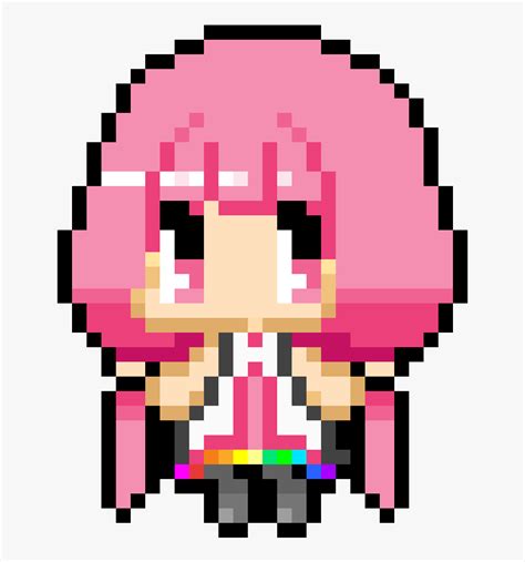 Chibi Easy Anime Pixel Art You Can Also Upload And Share Your