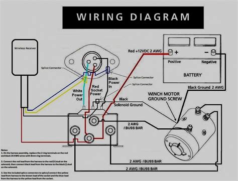 atv winch contactor wiring diagram