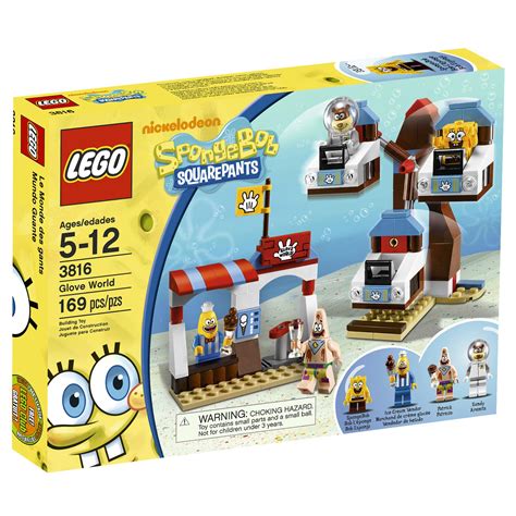 lego spongebob squarepants glove world