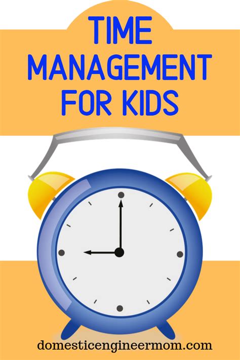 Teach The Basics Of Time Management Skills To Your