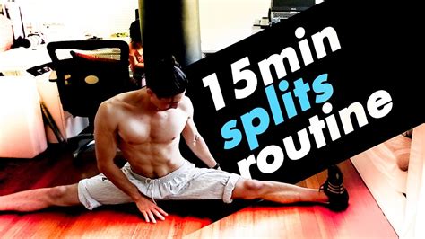 My Side Splits Flexibility Routine 15 Minutes How To Do The Splits
