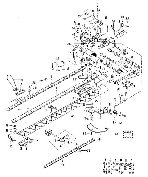 sickle bar mower parts diagram diagram