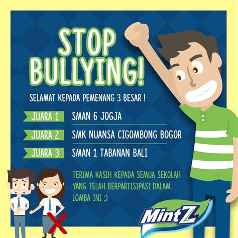 35 trend terbaru gambar poster stop bullying di sekolah alauren self