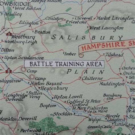 home front poster map  wiltshire