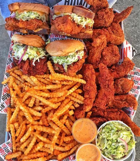 burgers fries  fried chicken source foodmyheart unhealthy