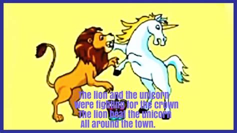 lion   unicorn nursery rhyme lyrics nursery rhymes lyrics