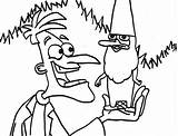 Doofenshmirtz Gnome Ferb Phineas sketch template