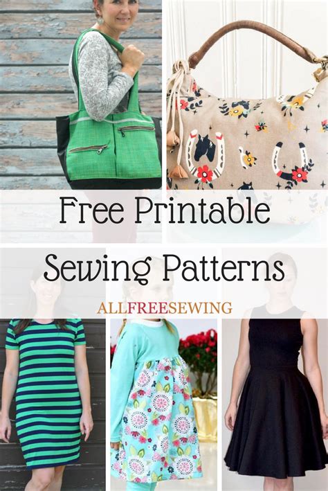 printable sewing patterns  beginners pin  sewing patterns