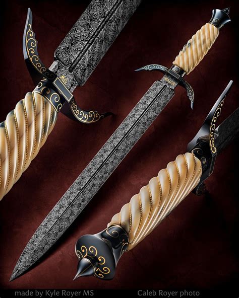 kyle royer knives pretty knives cool knives knives  swords cybernetic arm lucas black