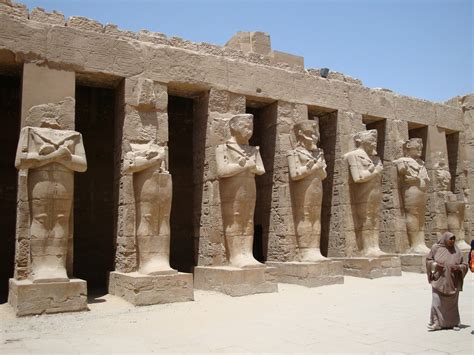 great temple  god amon egypt natural landmarks landmarks